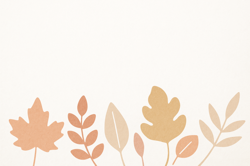 Feuilles abstraites automne