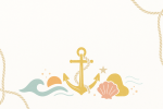 Ancre marine minimaliste