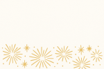 Étoiles dorées festives
