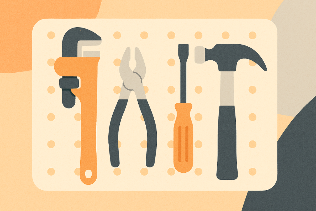 Outils suspendus
