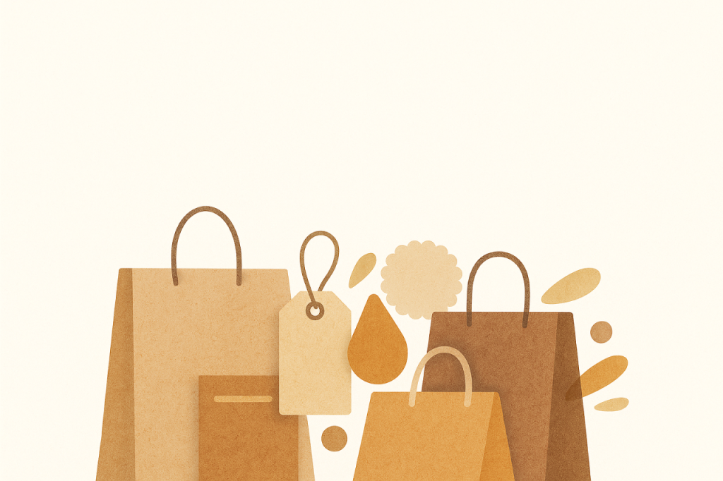 Sacs kraft commerce