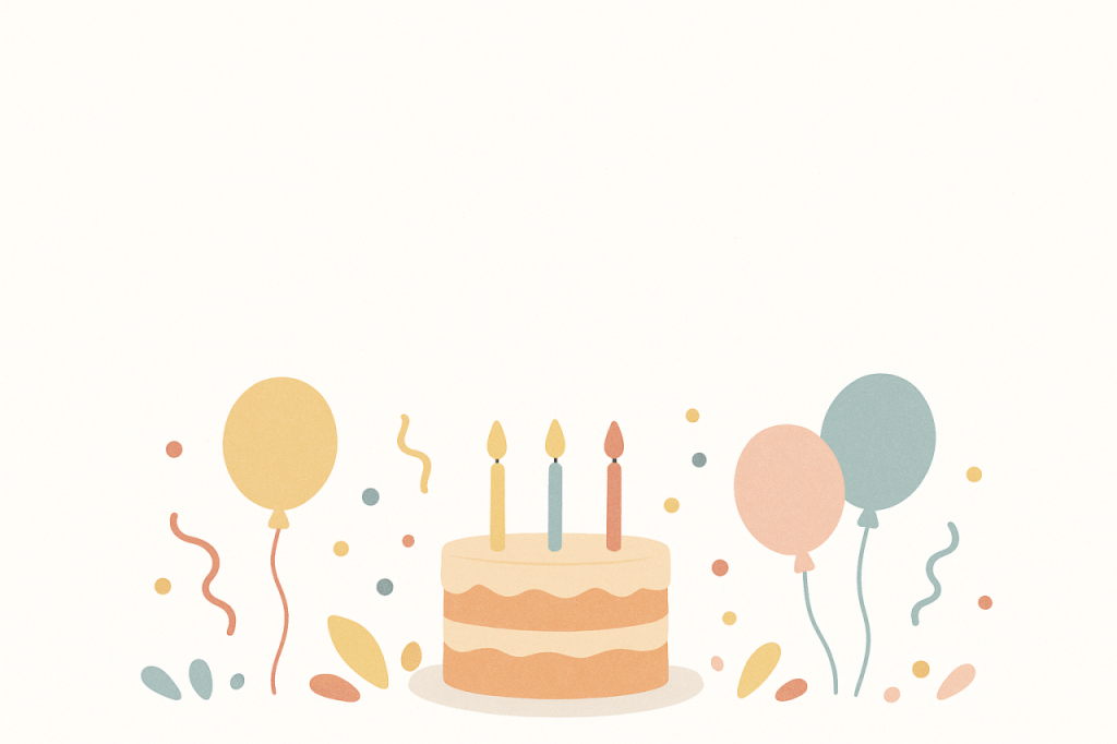Anniversaire festif
