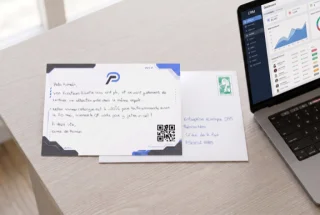 Envoyer une carte quand un contact est taggé, via Folk