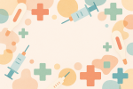 Icônes médicales pastel