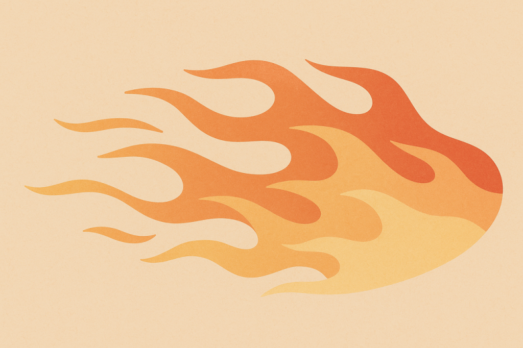 Flammes dynamiques