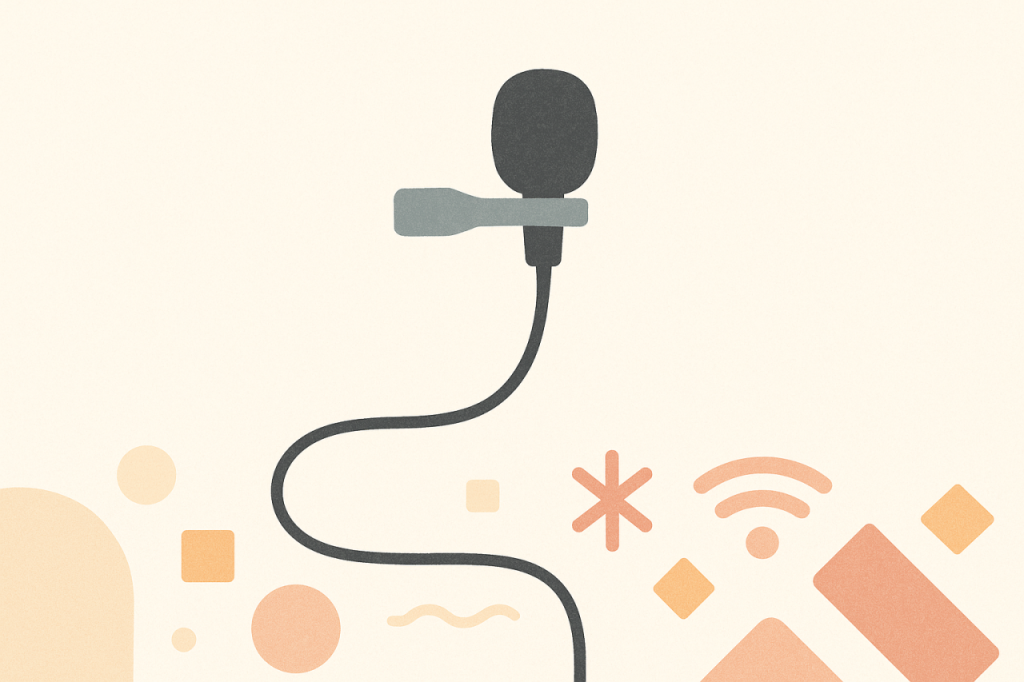 Microphone abstrait