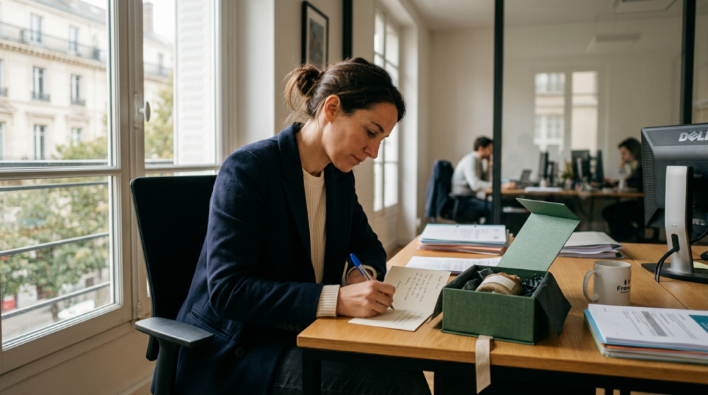 Mot d'accompagnement d'un cadeau client : 20 exemples qui font la moitié du cadeau