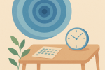 Icônes productivité bleues