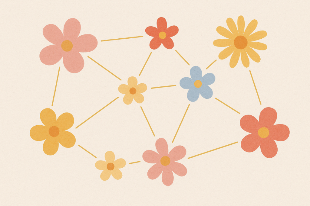Fleurs géométriques