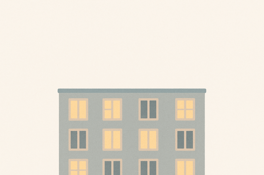 Immeuble minimaliste