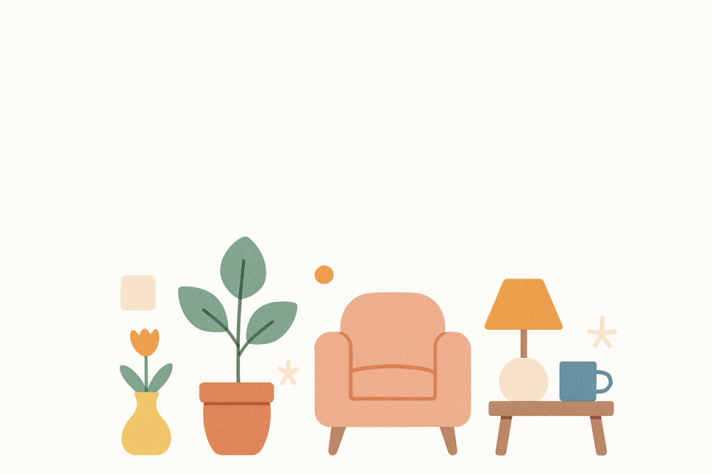 Salon minimaliste