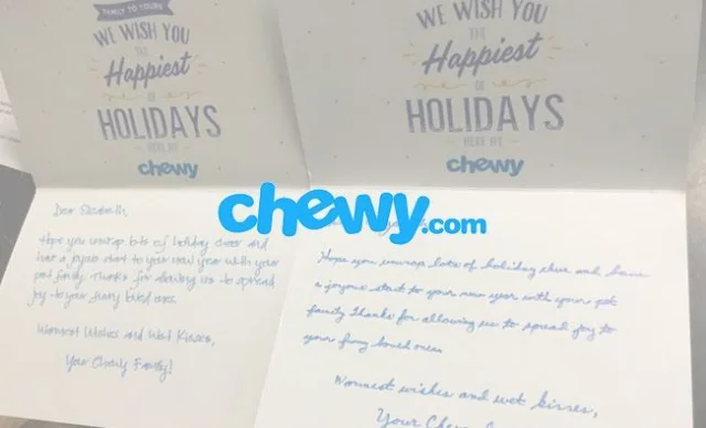 Comment Chewy a distancé Amazon sur son marché en utilisant les cartes manuscrites
