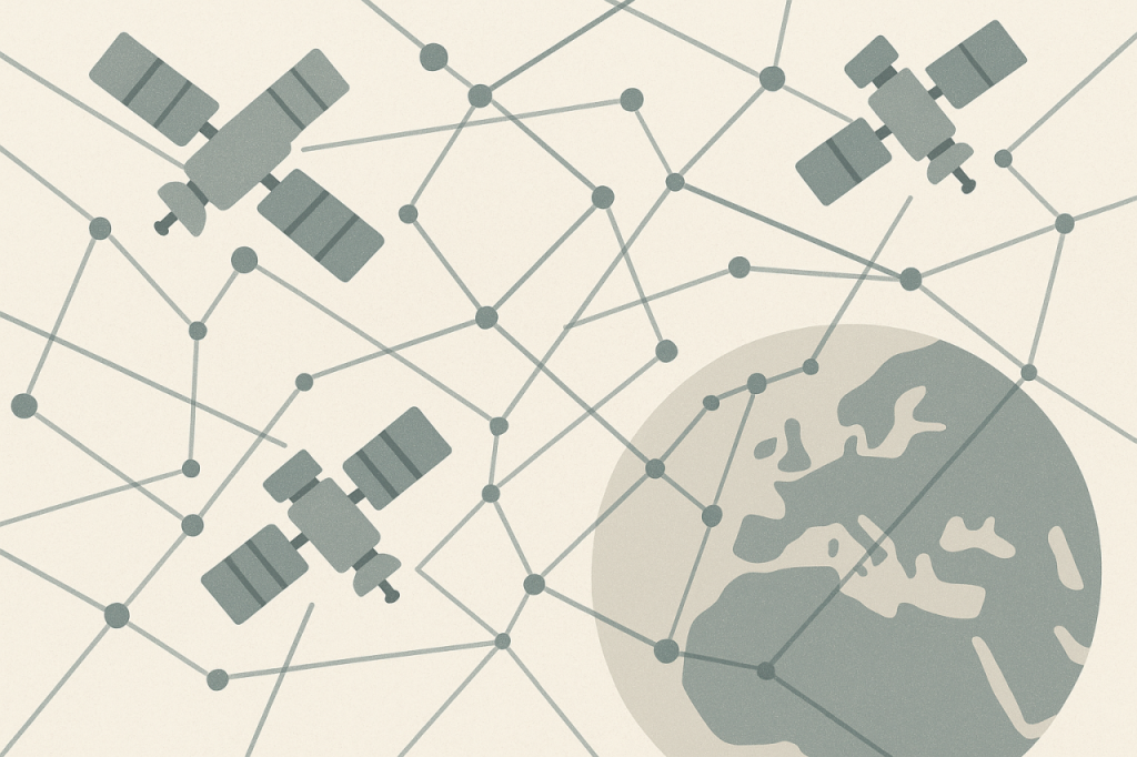 Réseau satellite