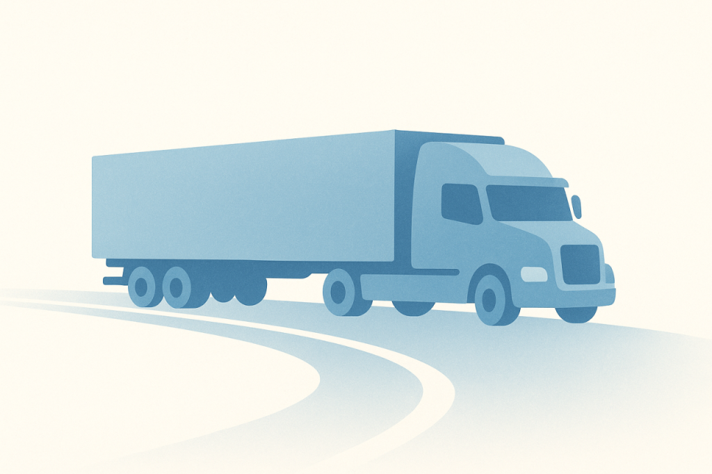 Camion logistique