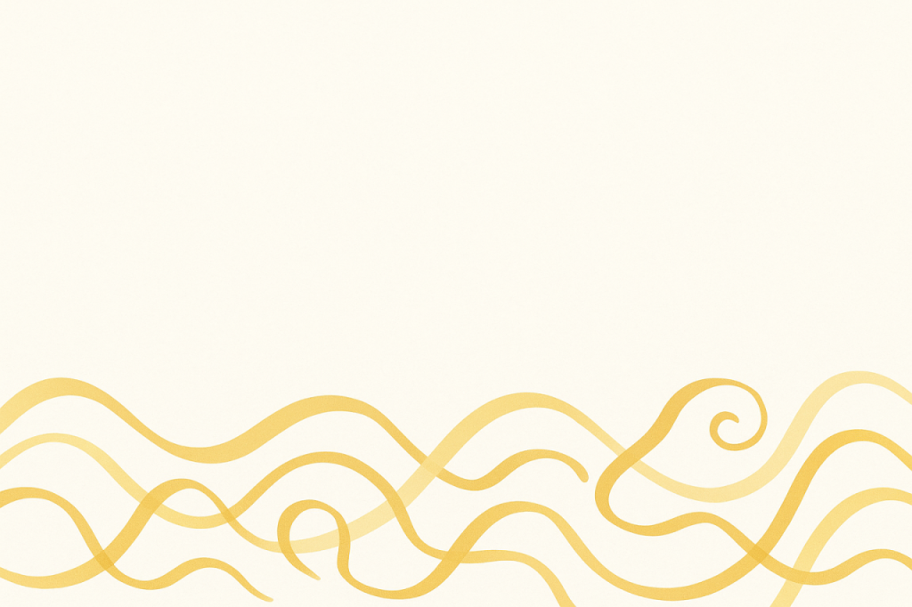 Vagues dorées