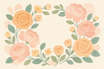 Fleurs douces pastel