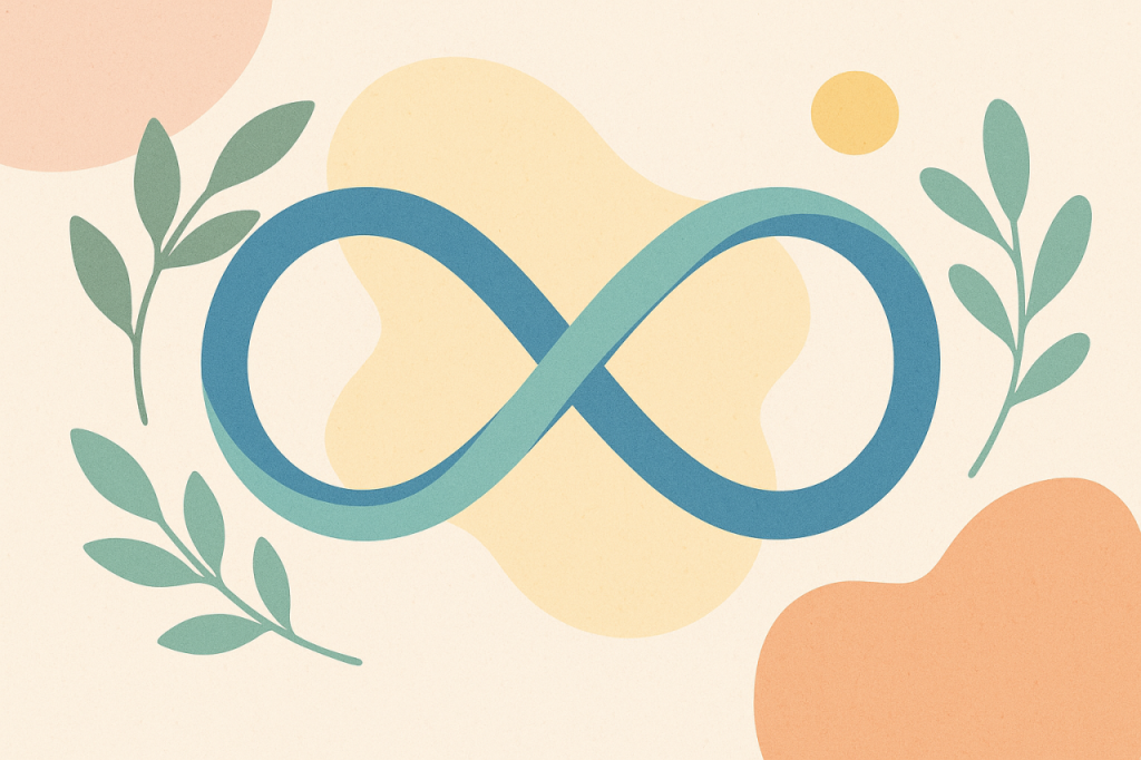 Symbole infini affaires