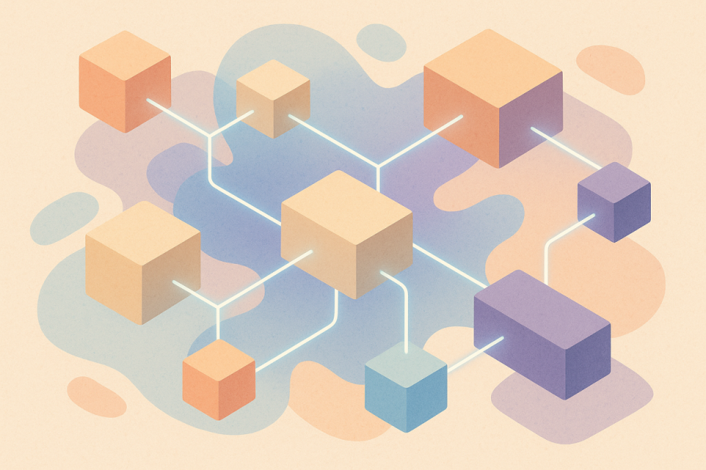 Blocs connectés abstraits
