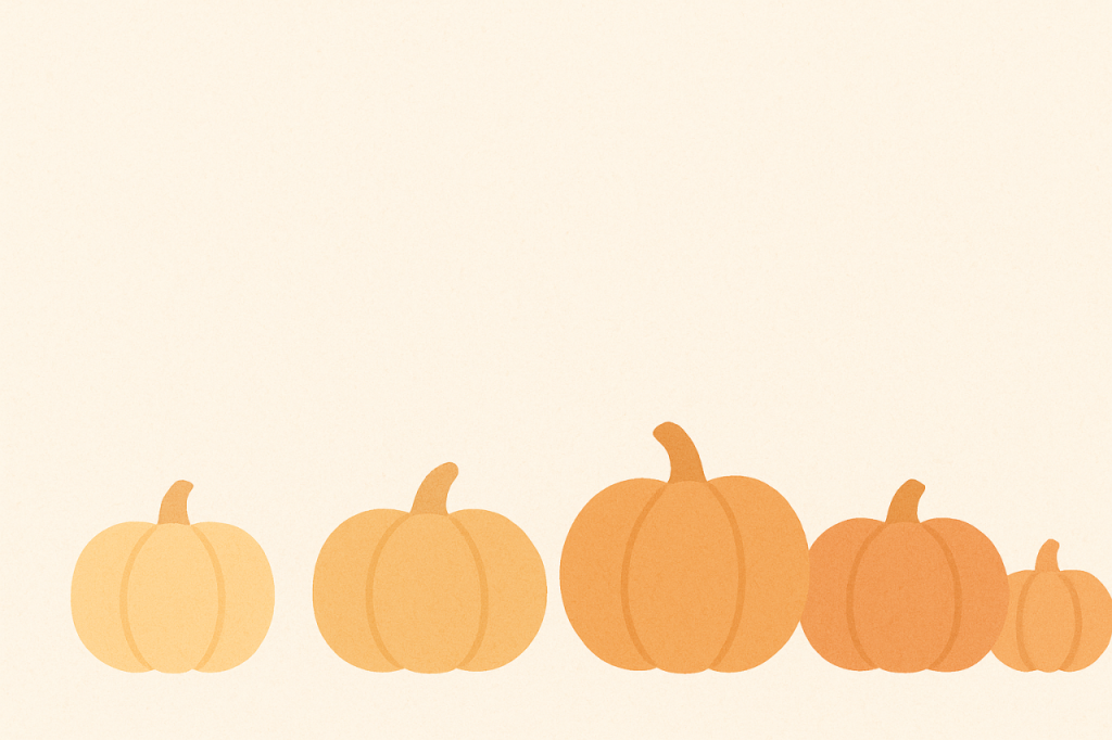 Citrouilles automnales
