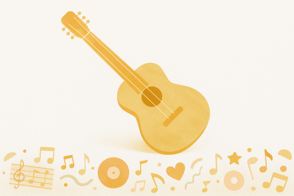 Guitare et notes