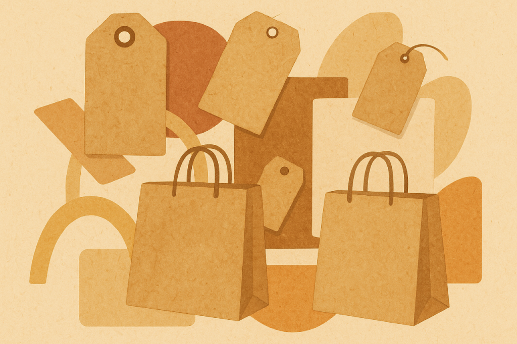 Sacs kraft commerce