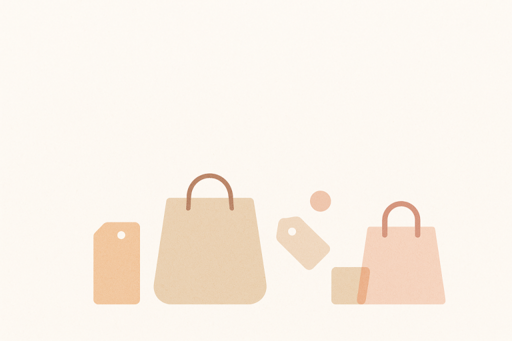 Sacs et étiquettes