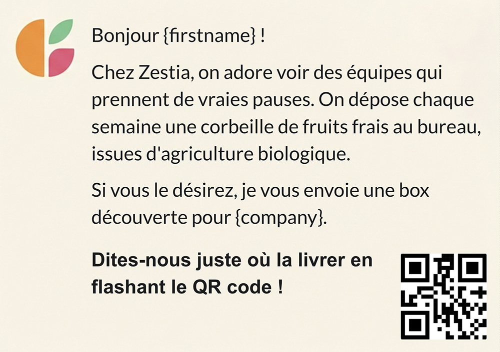 Exemple de courrier Manuscry