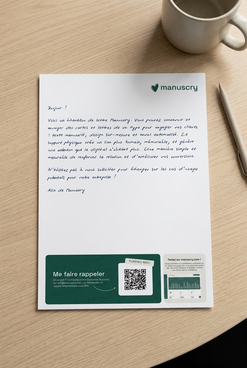 Envoyer des cartes à une liste de contacts - exemple support