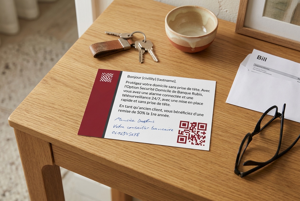 Envoyer des cartes à une liste de contacts - exemple support