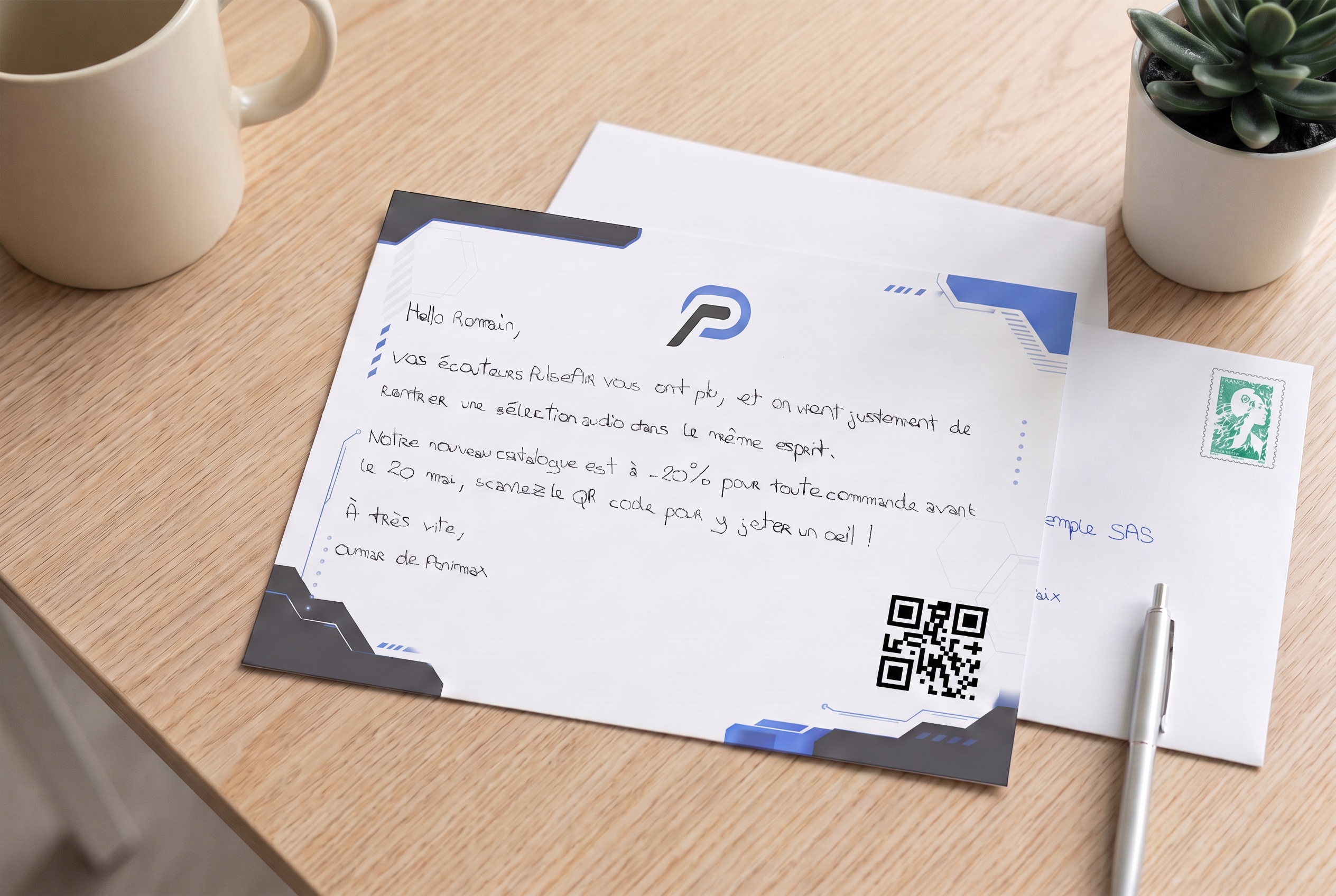 Envoyer une carte quand un contact atteint un statut, via HubSpot